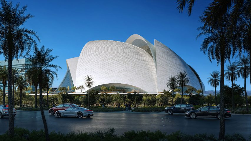 Athletics baseball stadium in Las Vegas by BIG