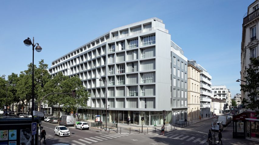 LIN building at the Caserne de Reuilly project in Paris