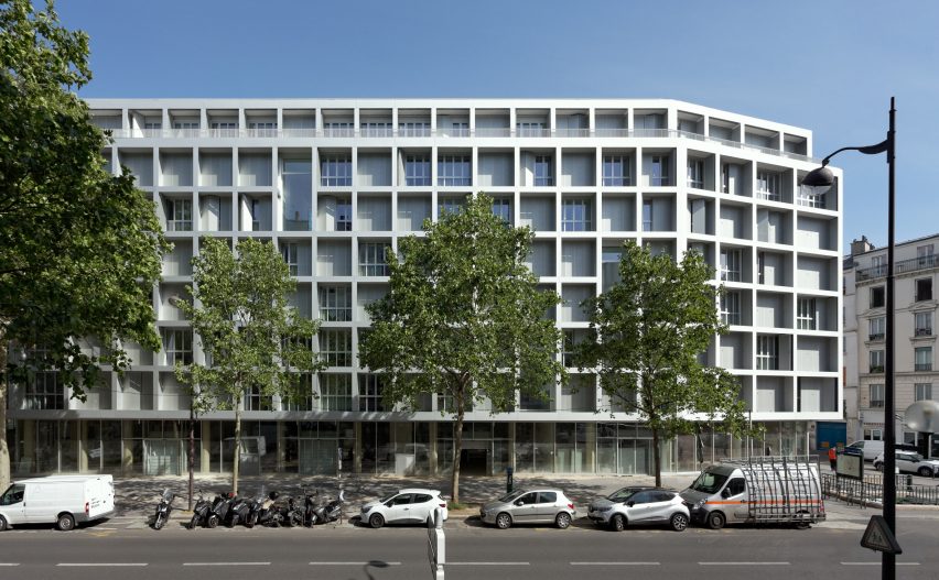 LIN building at the Caserne de Reuilly project in Paris