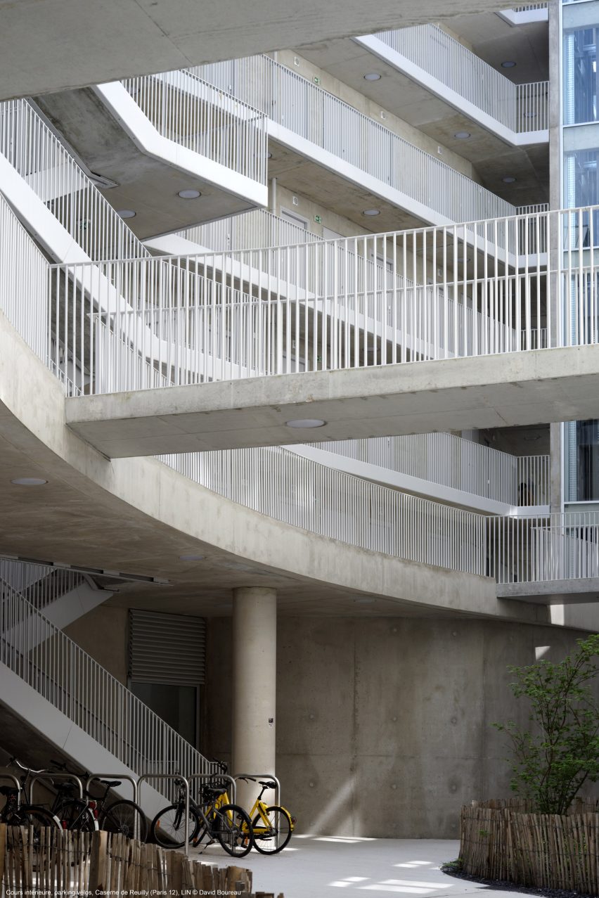 LIN building at the Caserne de Reuilly project in Paris