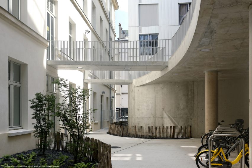 LIN building at the Caserne de Reuilly project in Paris