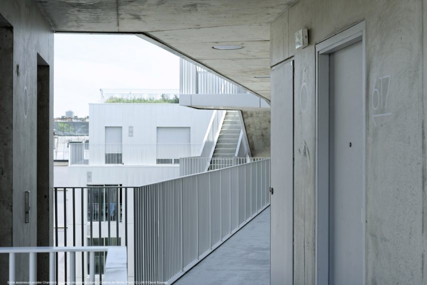 LIN building at the Caserne de Reuilly project in Paris