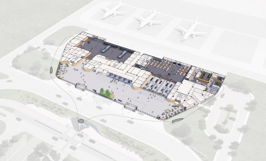 Diagram of Lishui Airport by MAD