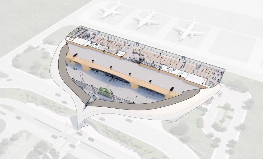 Diagram of Lishui Airport by MAD