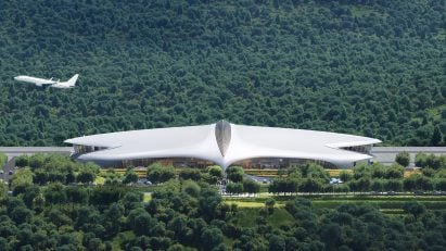 Lishui Airport in China by MAD