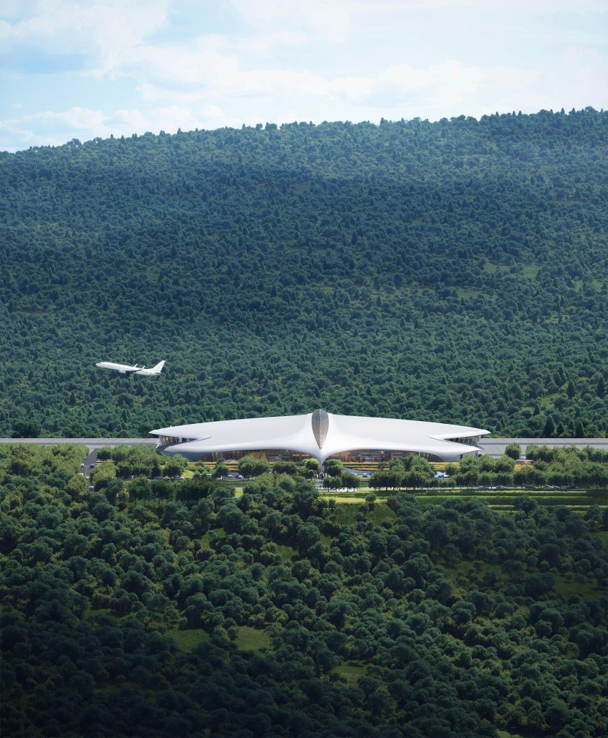 Lishui Airport in China by MAD