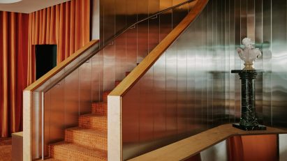 Steel staircase Locke am Platz