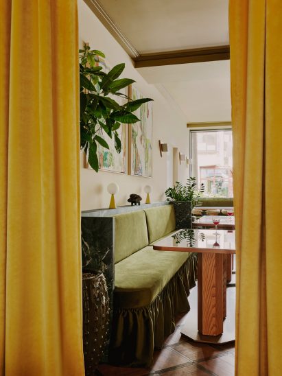 Choupette restaurant inside Locke am Platz hotel