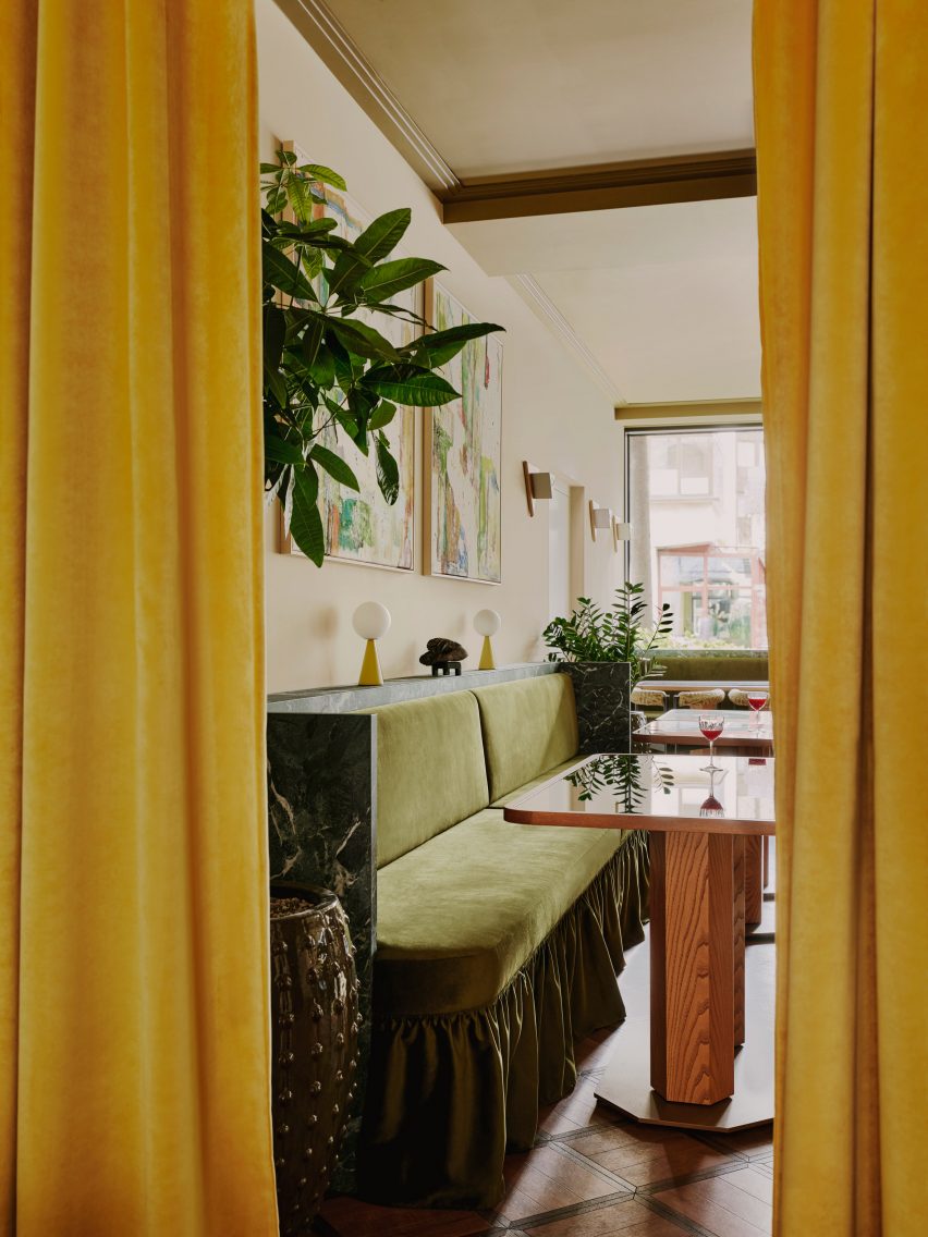 Choupette restaurant inside Locke am Platz hotel Zurich