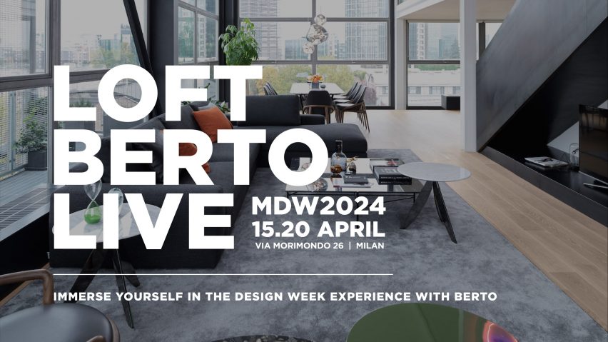 Graphics for Loft Berto Live event