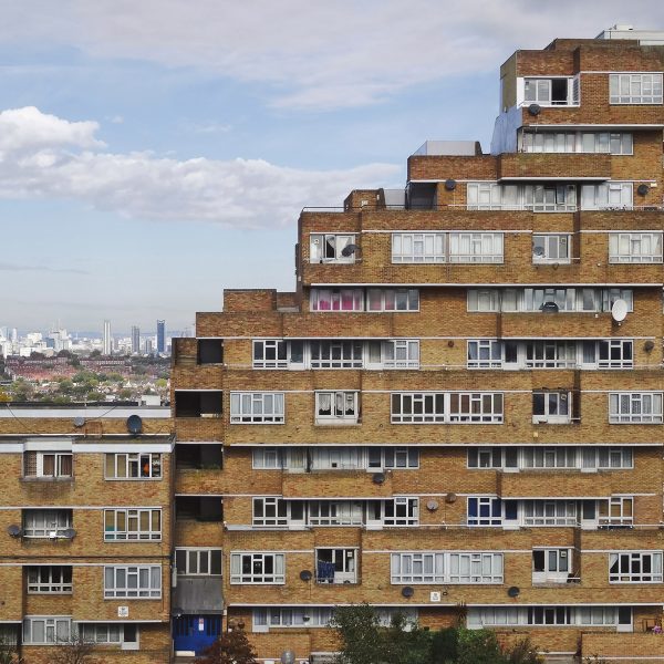 View of Dawson's Heights estate in London