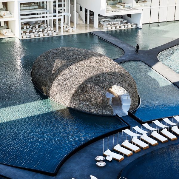 Nest-shaped buildings: Hotel Mar Adentro, Mexico by Taller Aragonés