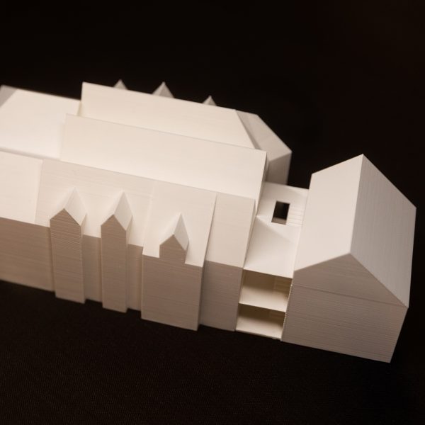 a photograph of an architectural model