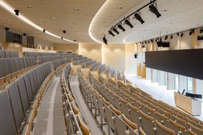 Lecture hall at the Marga Klompé Building