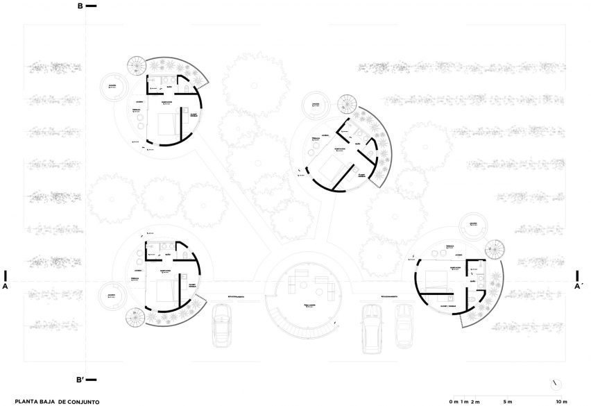 Lower floor plan