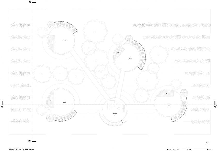 Upper floor plan