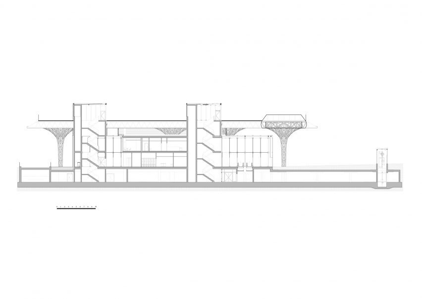 Section of Metropolitan Station in Lublin by Tremend