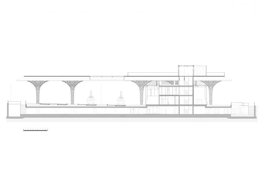 Section of Metropolitan Station in Lublin by Tremend