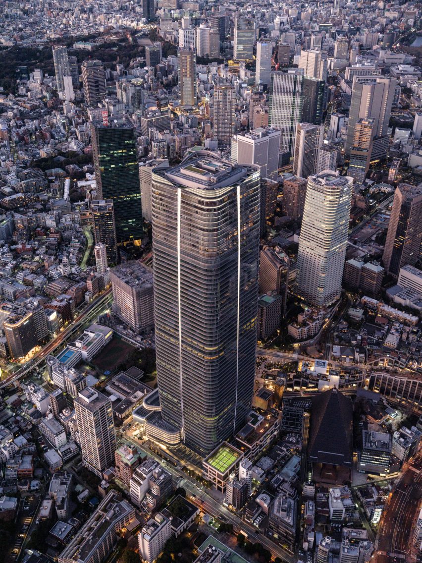 Mori JP Tower in Tokyo by Pelli Clarke & Partners