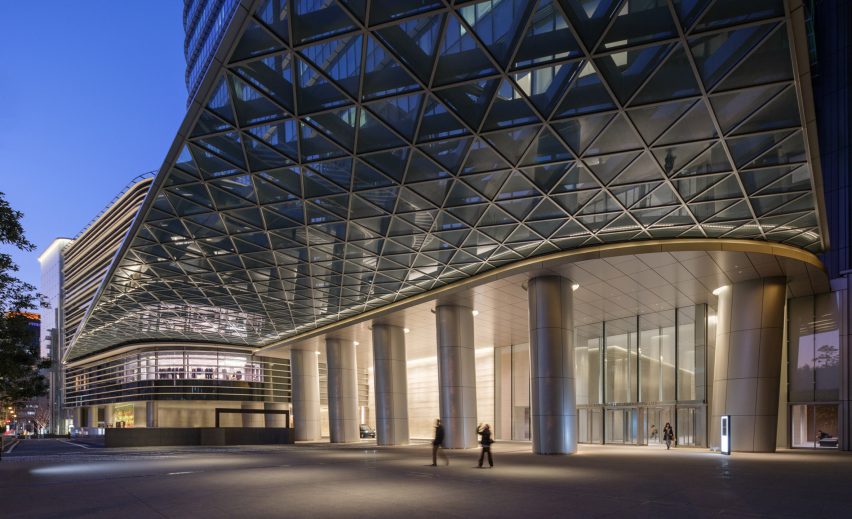 Mori JP Tower in Tokyo by Pelli Clarke & Partners