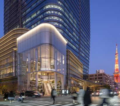 Azabudai Hills skyscraper in Tokyo