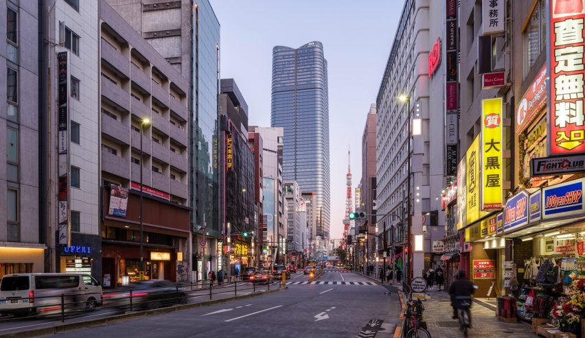 Japan's tallest skyscraper in Tokyo