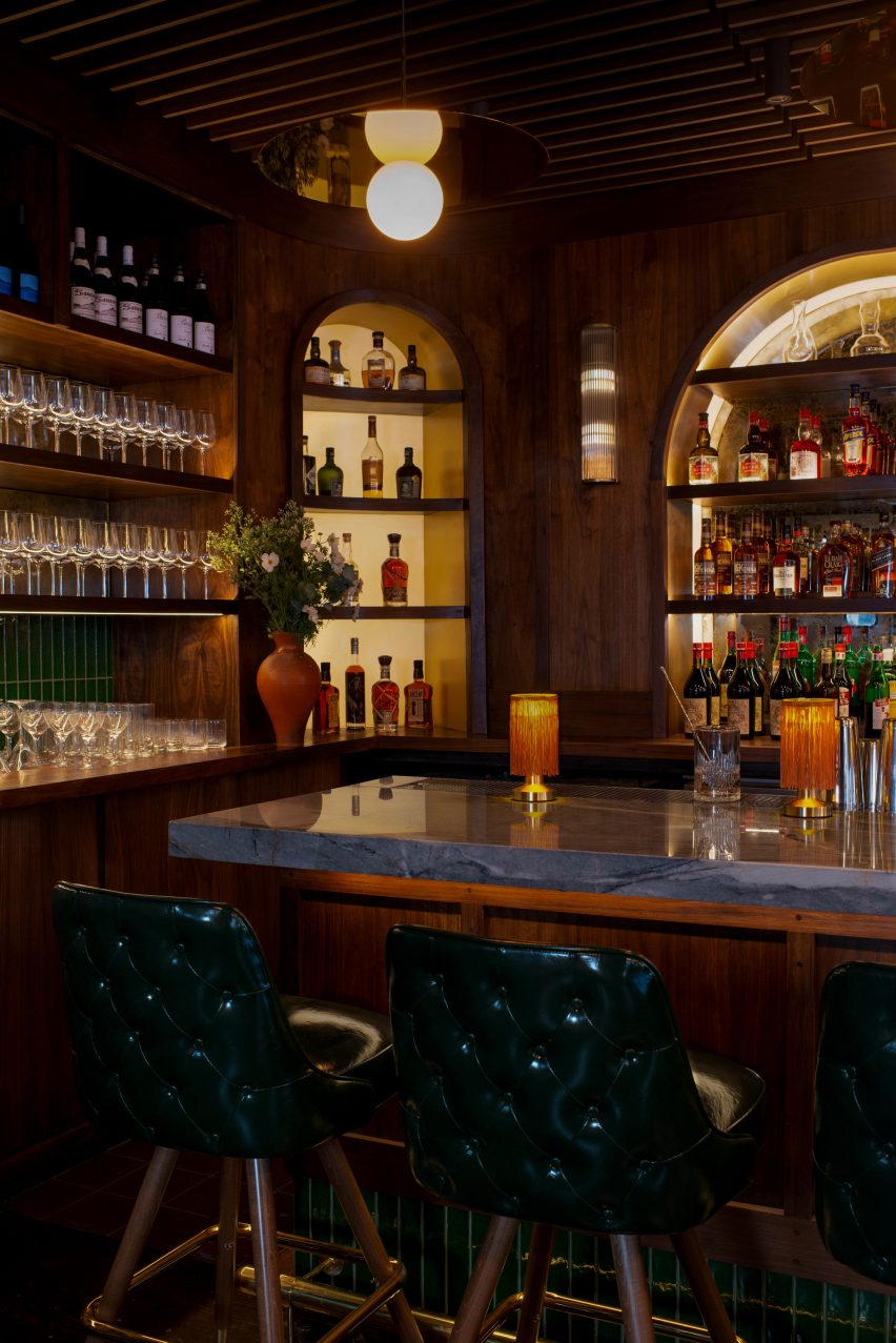 Restaurant interiors in North Carolina, USA, by Sundholm Studio