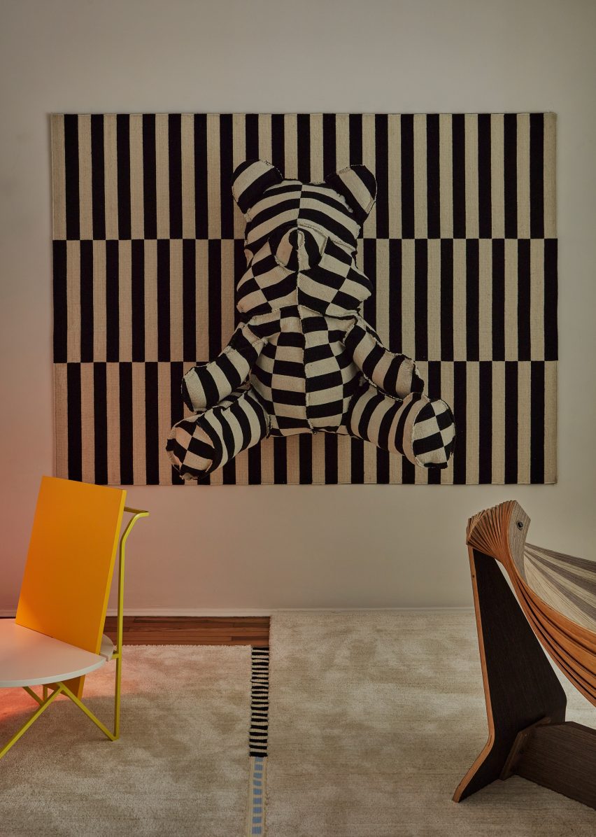 Children's room with Ikea bear