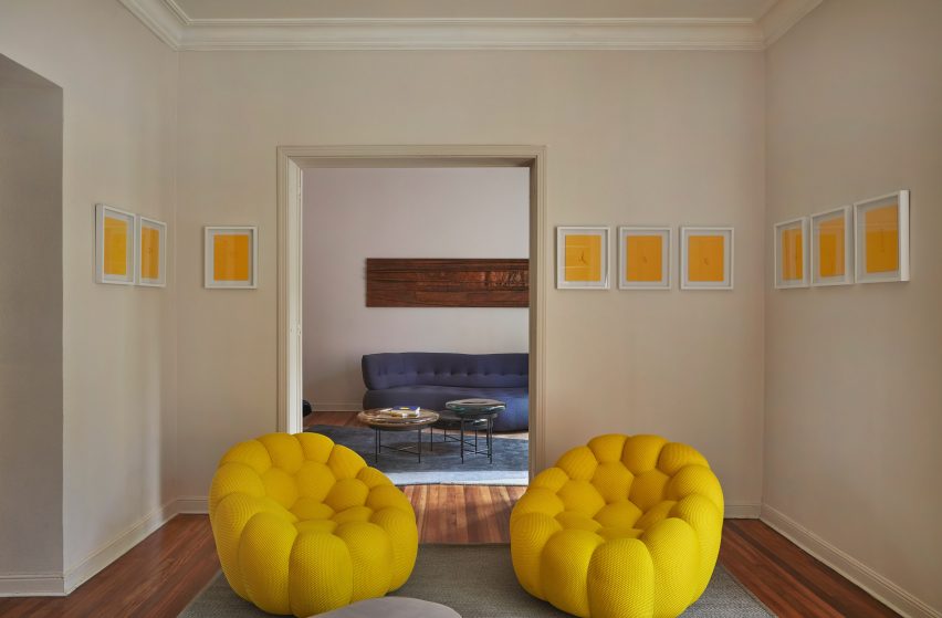 Yellow chairs