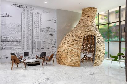 Baya Park offices meeting room, India, by Planet 3 Studios