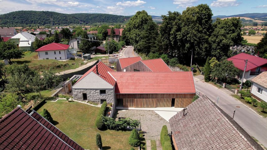 New House with Old Mill by RDTH Architekti