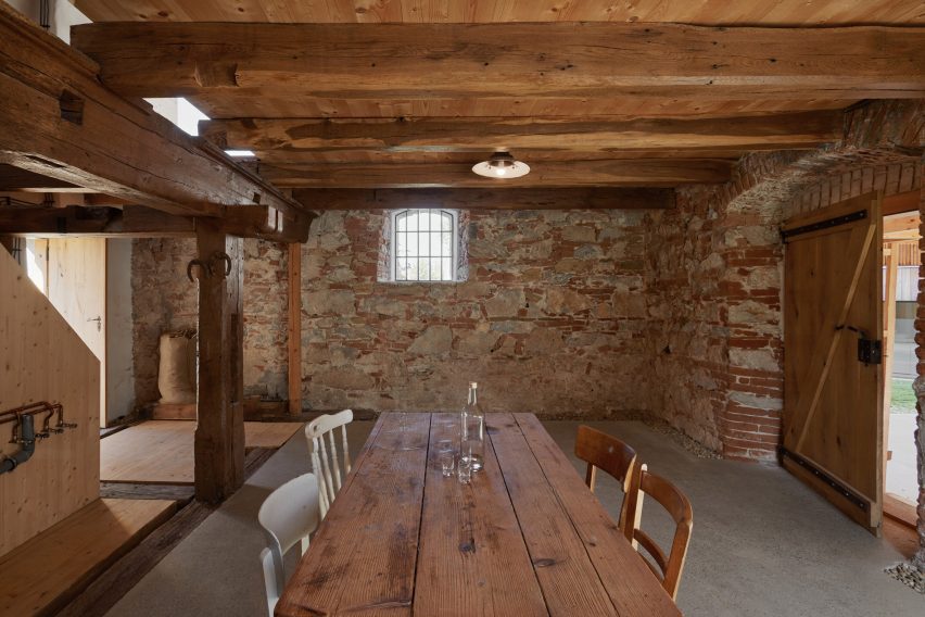 New House with Old Mill by RDTH Architekti