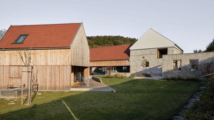 New House with Old Mill by RDTH Architekti