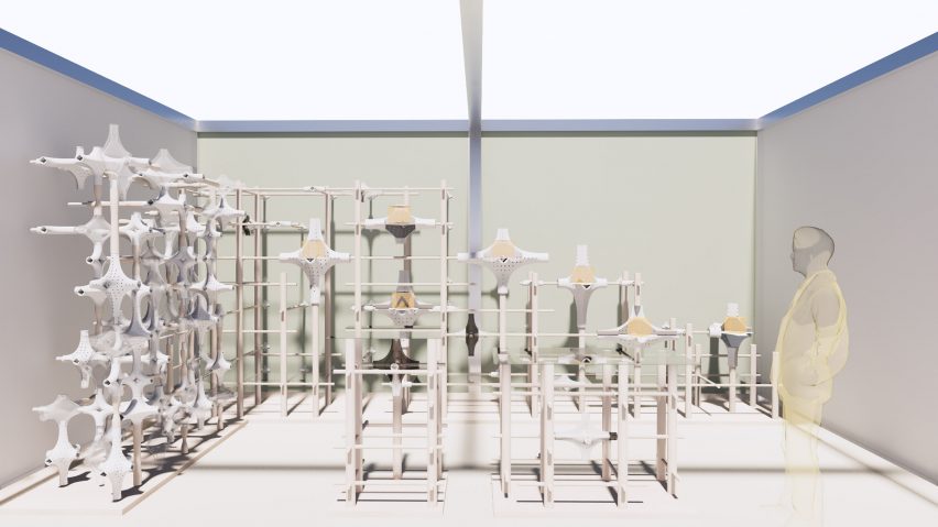 Visuals of an installation by NYIT