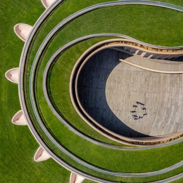 Nokha Village Community Centre by Sanjay Puri Architects in India