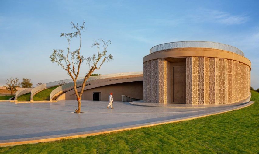 Nokha Village Community Centre by Sanjay Puri Architects in India