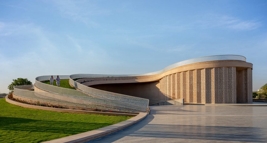 Nokha Village Community Centre by Sanjay Puri Architects in India