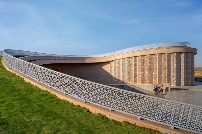 Nokha Village Community Centre by Sanjay Puri Architects in India