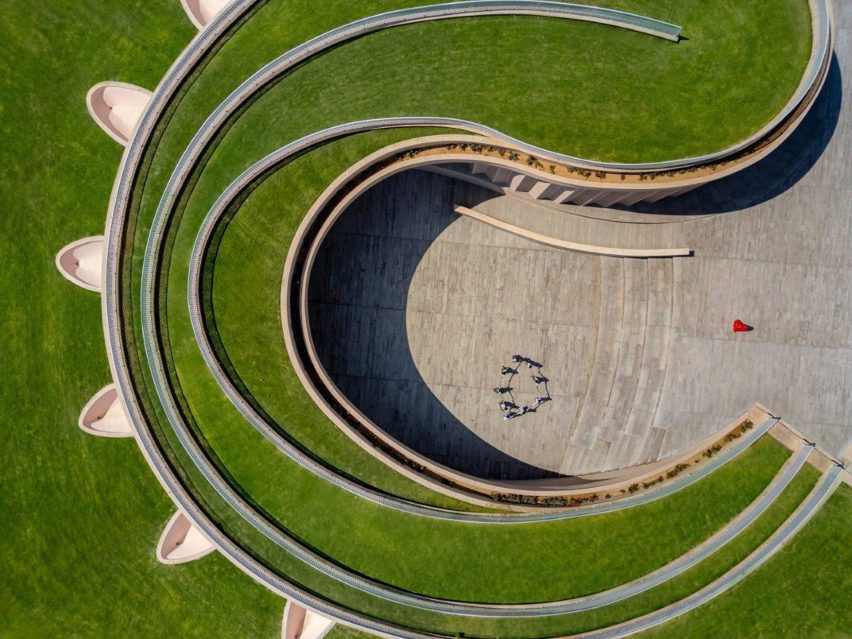 Nokha Village Community Centre by Sanjay Puri Architects in India