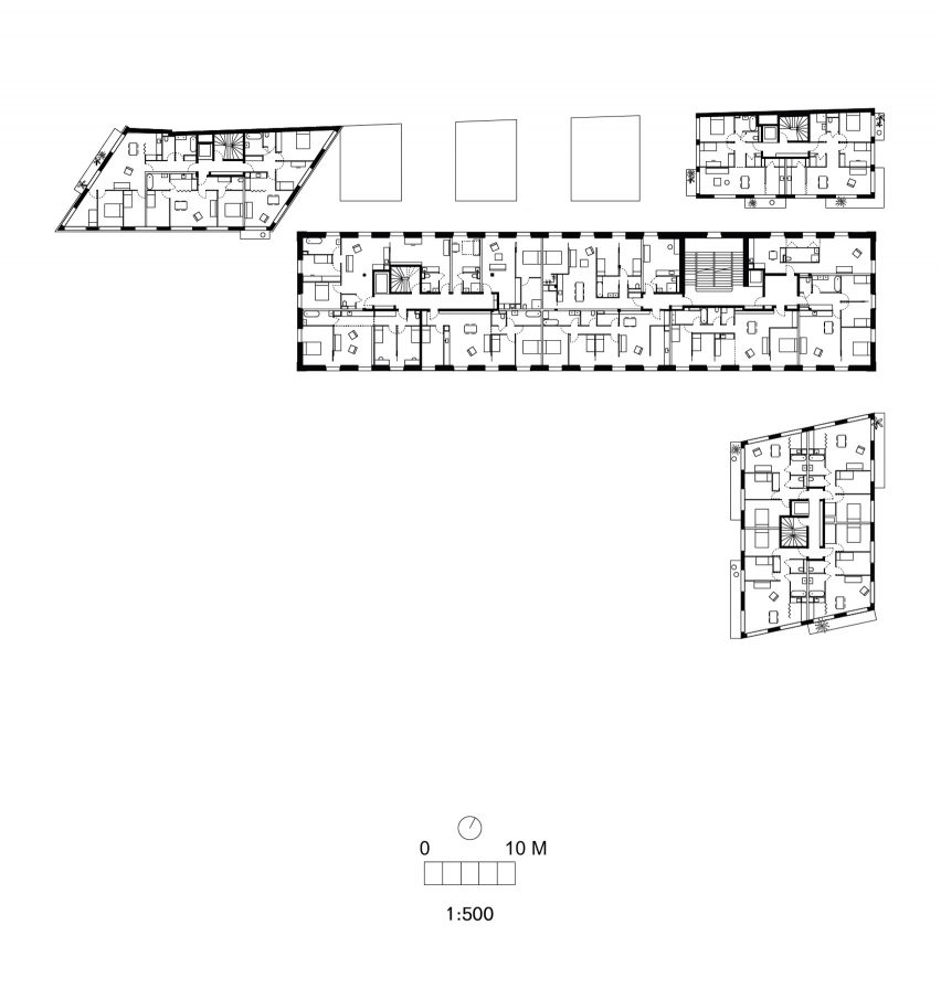 Office KGDVS building at the Caserne de Reuilly project in Paris