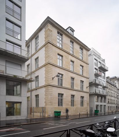 Office Kersten Geers David Van Severen blocks at the Caserne de Reuilly