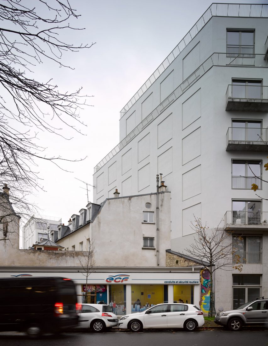 Office KGDVS building at the Caserne de Reuilly project in Paris