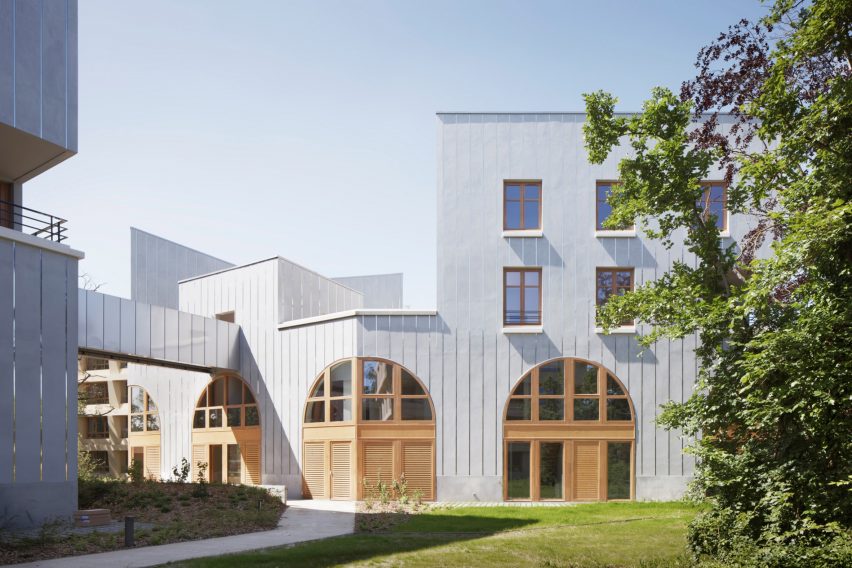 Parc Princesse social housing by SOA Architectes