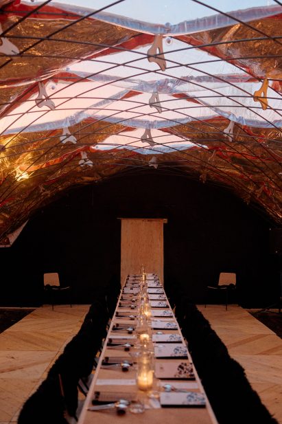 Reflective foil interior panels