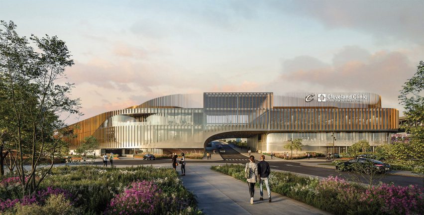 Cleveland Clinic by Populous rendering