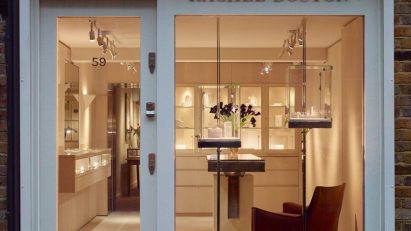 Rachel Boston's first flagship store and showroom in London