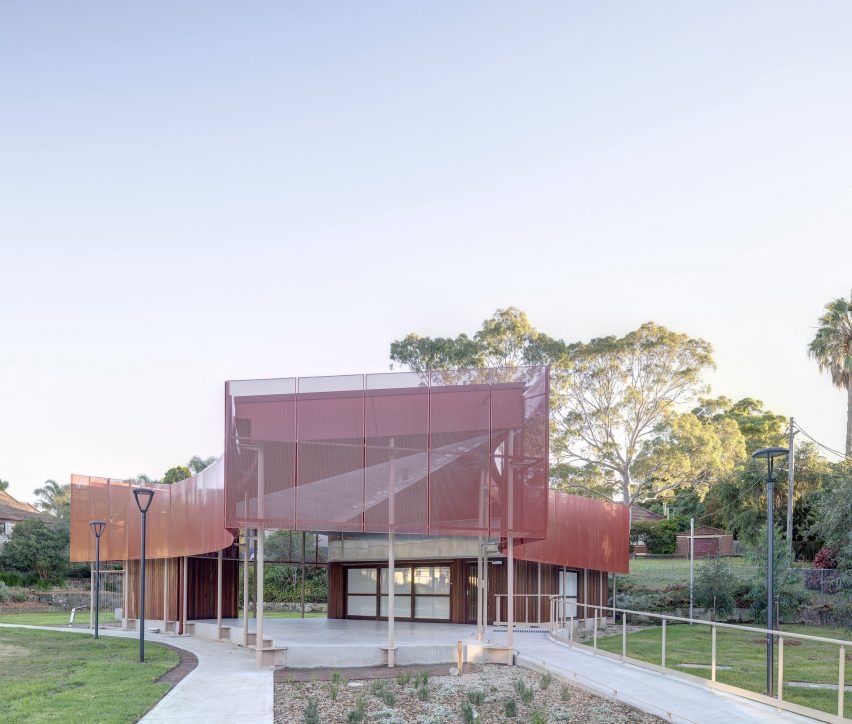 Hurlstone Park Community Centre by Sam Crawford Architects
