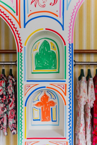 Illustrations at Marylebone store