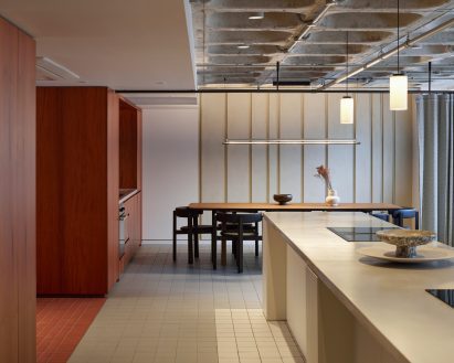 Kitchen dining room in Roca living in Liverpool by SODA