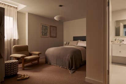 Apartment bedroom in Roca living in Liverpool by SODA
